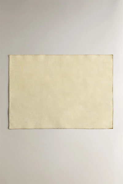 SET DE TABLE ENDUIT OVERLOCK