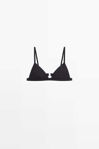 Triangle bikini top
