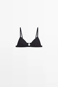 Triangle bikini top