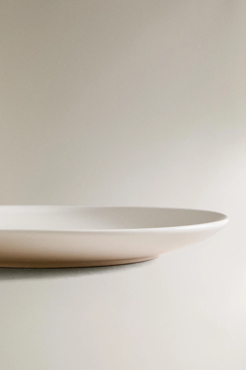 ASSIETTE PLATE GRÈS