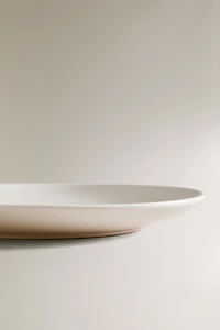 ASSIETTE PLATE GRÈS