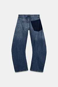ZW COLLECTION RELAXED LOW-RISE JEANS