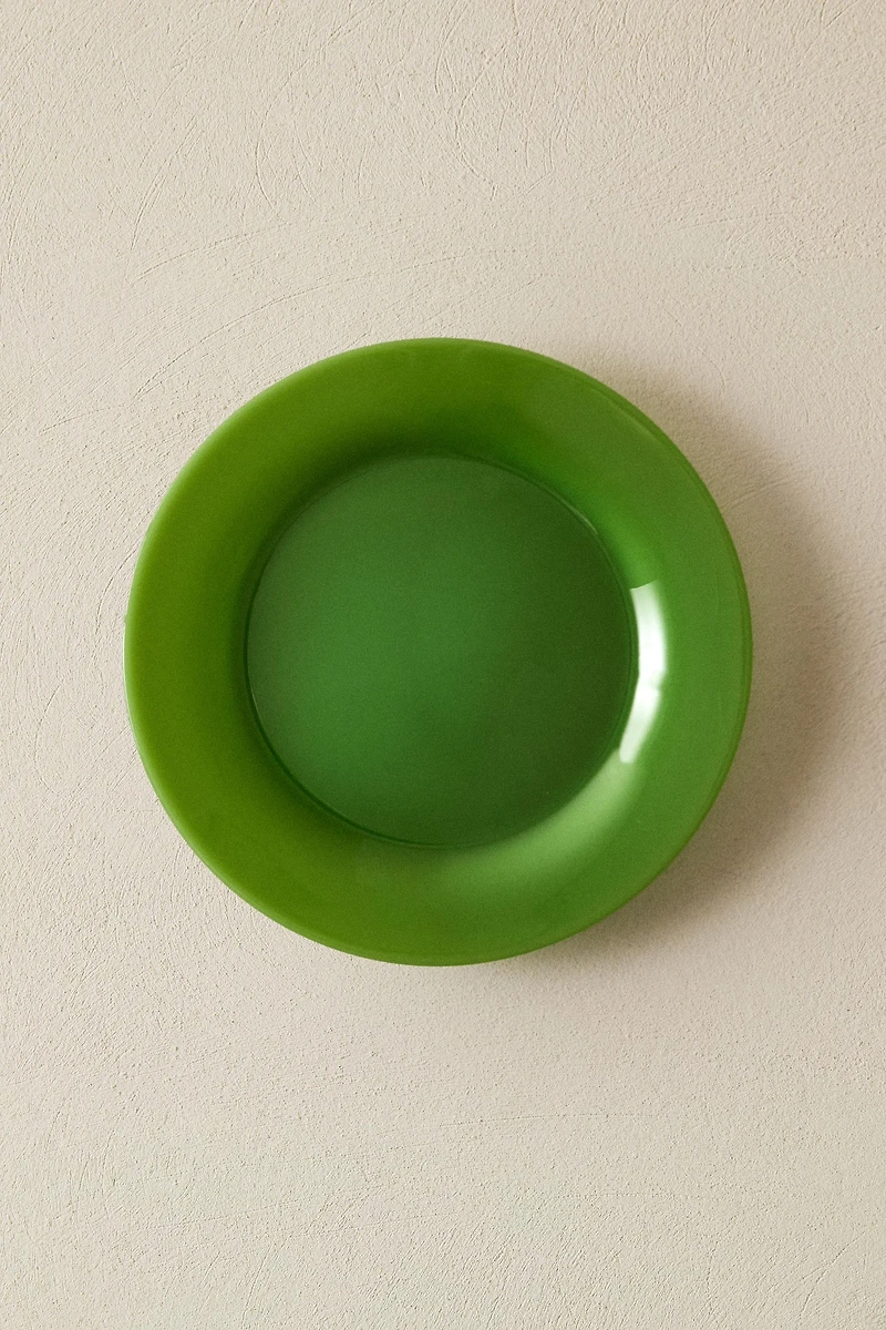 GLASS DESSERT PLATE