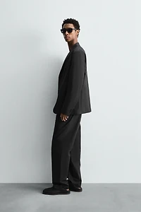 POPLIN SUIT BLAZER