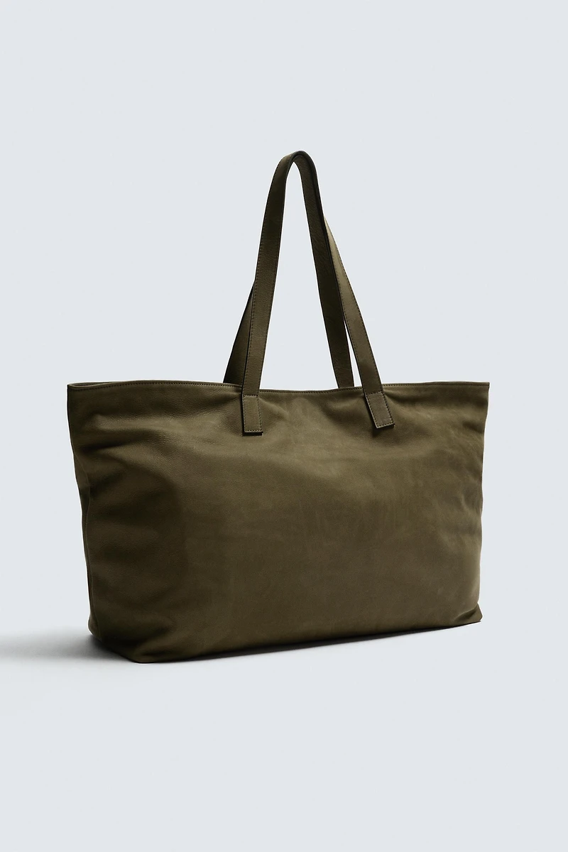 SAC SHOPPER CUIR