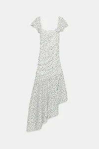 POLKA DOT MIDI DRESS