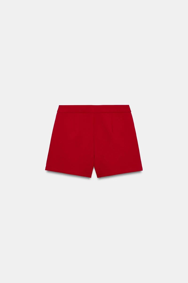 PLEATED SHORTS