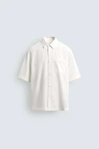 CHEMISE JACQUARD STRUCTURÉE