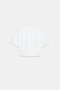 PUFFY CROPPED T-SHIRT