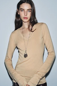 LYOCELL-WOOL T-SHIRT