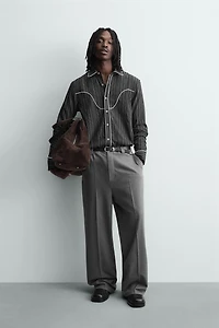 FLOWY WIDE FIT PANTS