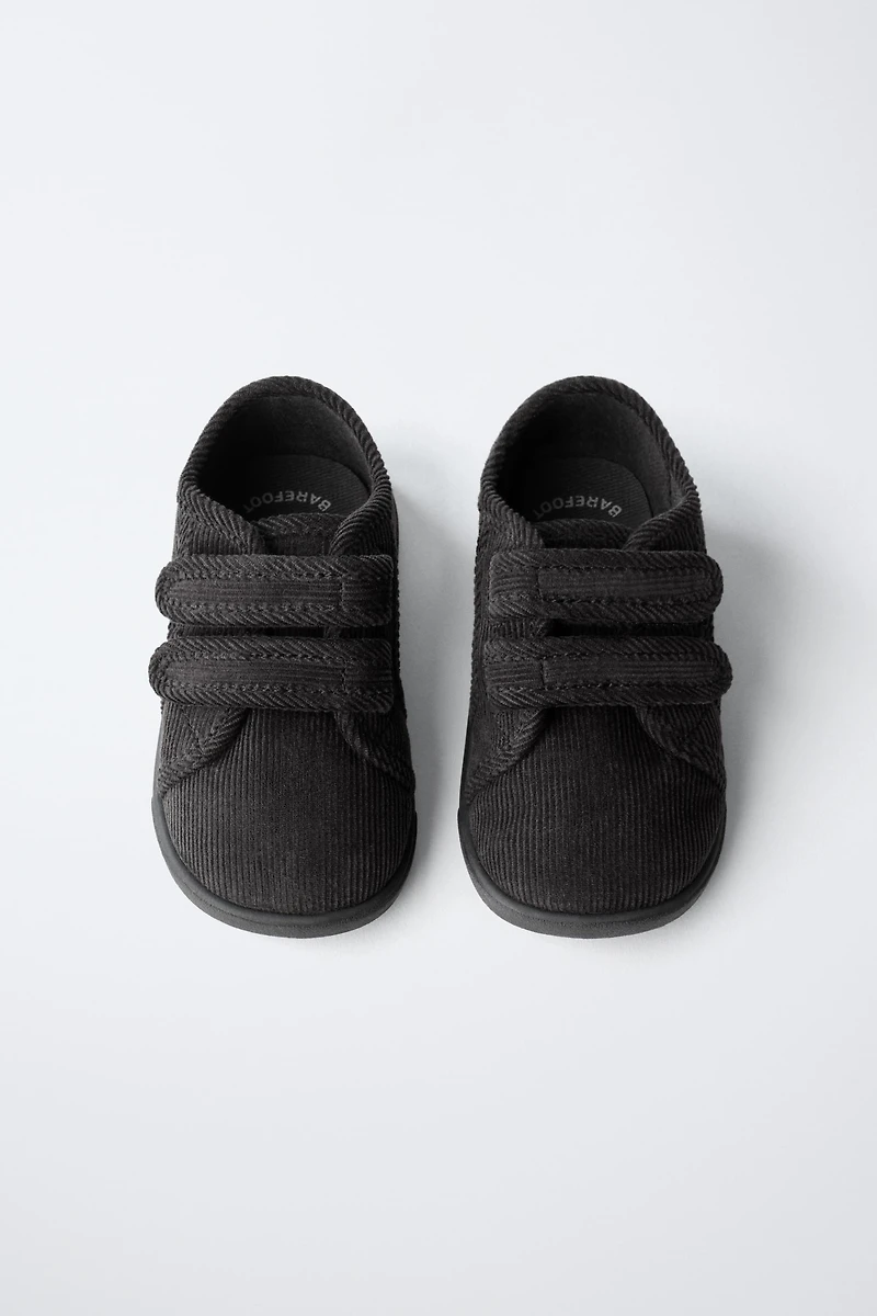 CORDUROY BAREFOOT SNEAKERS
