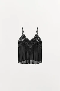 TOP LINGERIE BRODÉ FANTAISIE ZW COLLECTION