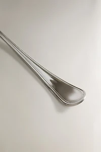 SHINY STEEL SAUCE SPOON