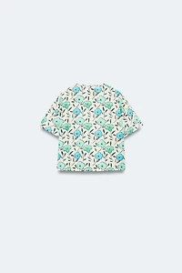 2-14 ANS/ BLOUSE IMPRIMÉ FLEURS ÉDITION LIMITÉE