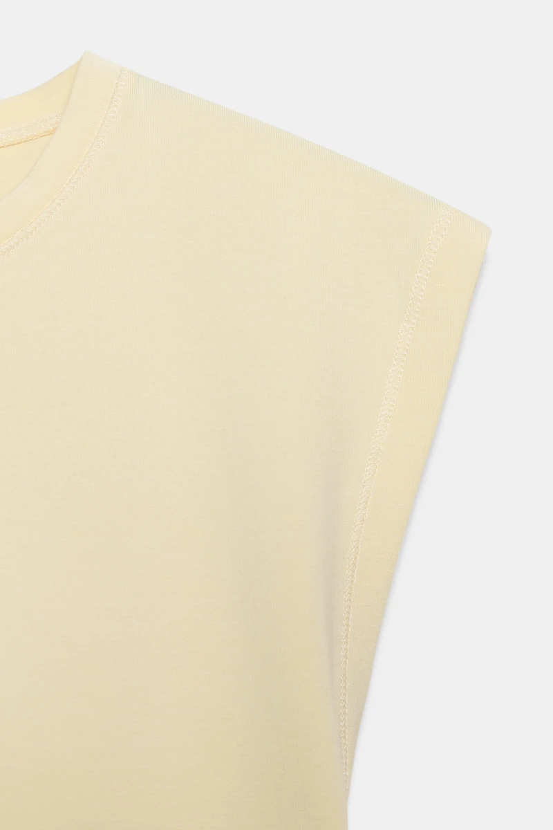 COTTON BLEND T-SHIRT