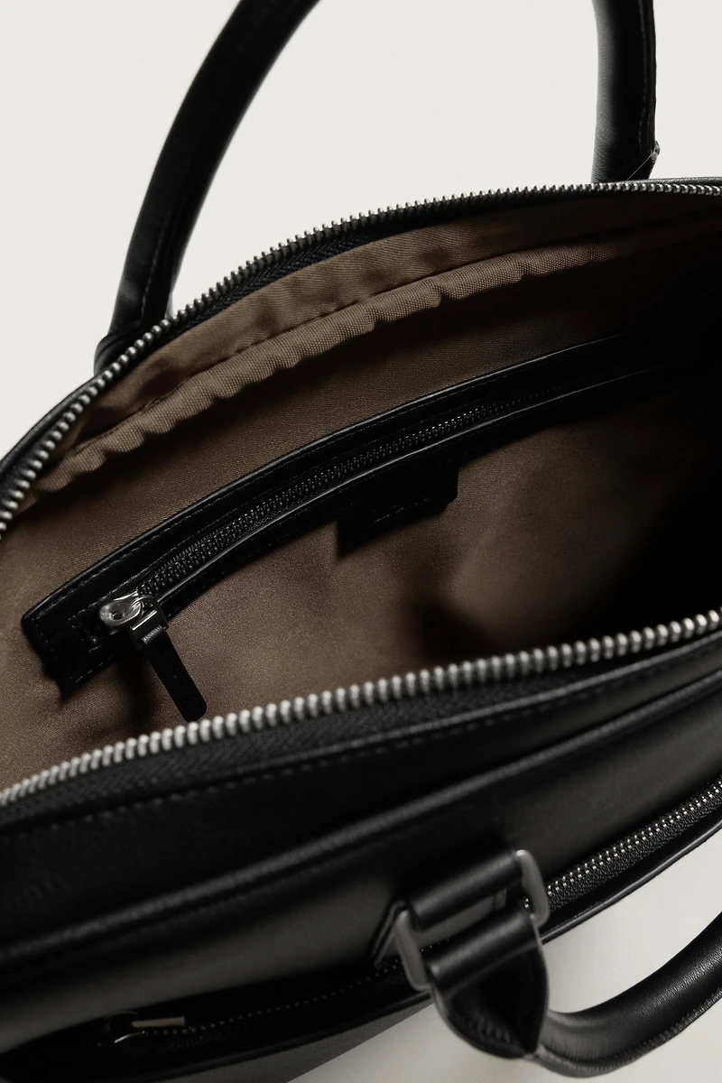 TEXTURED BRIEFCASE