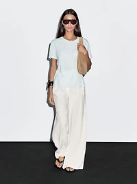 Oversize t-shirt with seam detail