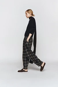 ZW COLLECTION PLAID PANTS