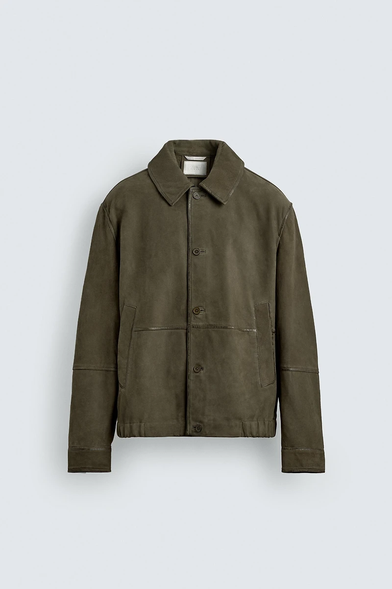 SUEDE LEATHER JACKET