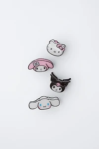 PACK OF FOUR HELLO KITTY AND FRIENDS © SANRIO HAIR CLIPS