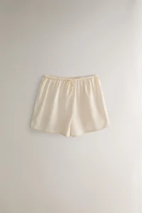 SHORT COTON BRODERIES
