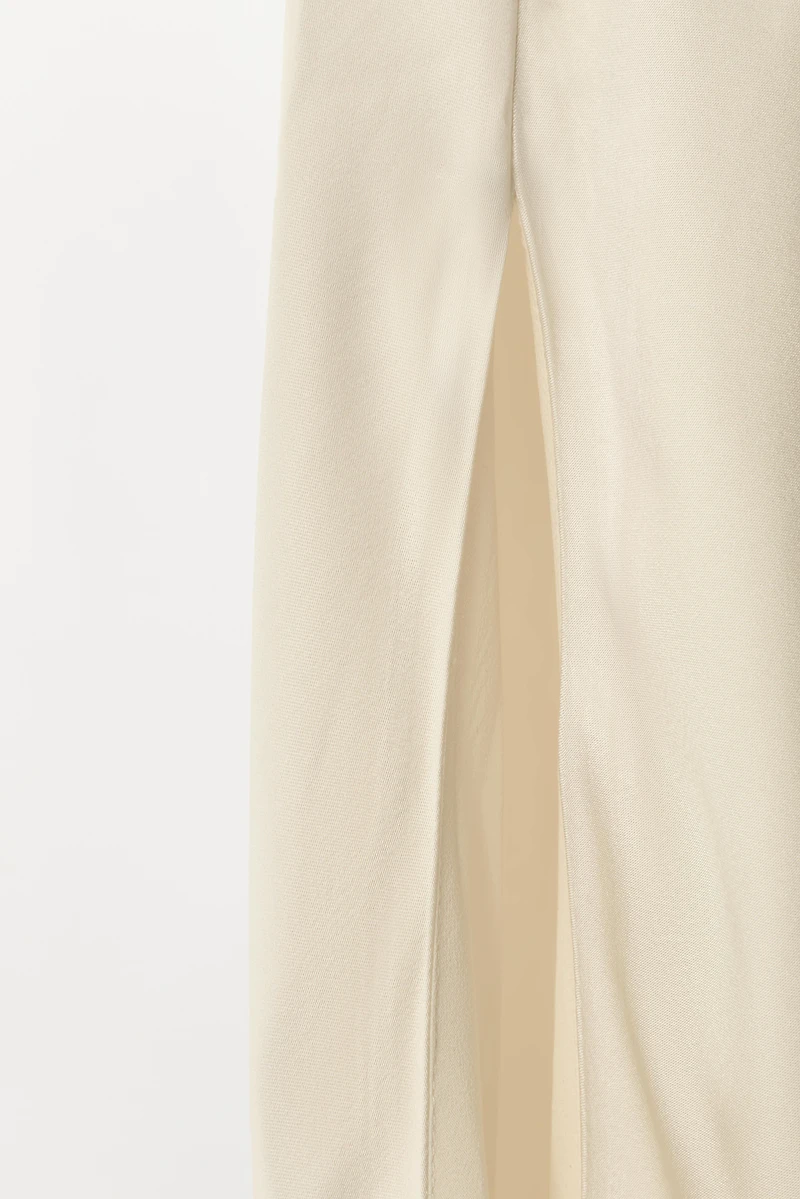 100% VISCOSE LONG DRESS