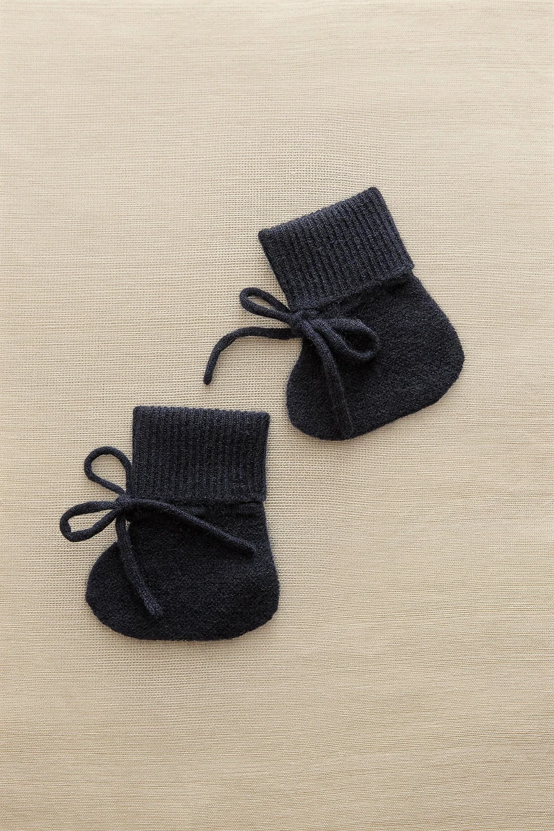 CHAUSSONS BÉBÉ CACHEMIRE