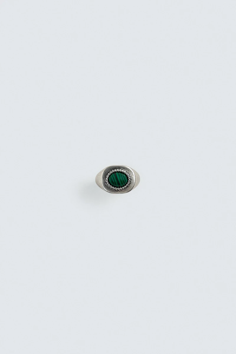 BAGUE CHEVALIÈRE PIERRE
