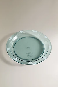 CHILDREN'S PLATE WITH A CLOUD BORDER