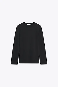 INTERLOCK LONG SLEEVE T-SHIRT