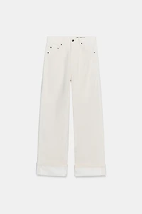 ZW COLLECTION LOW-RISE BAGGY JEANS