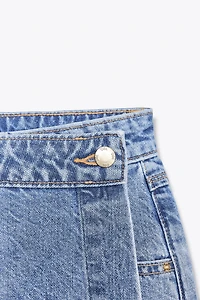 Z1975 DENIM CROSSOVER SKORT