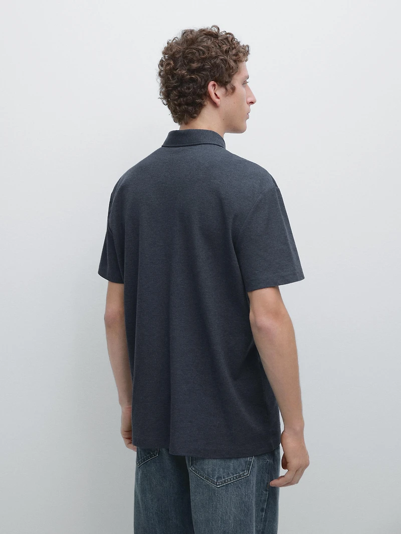 Polo manches courtes en coton