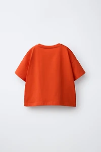 CROCHET KNIT POCKET T-SHIRT