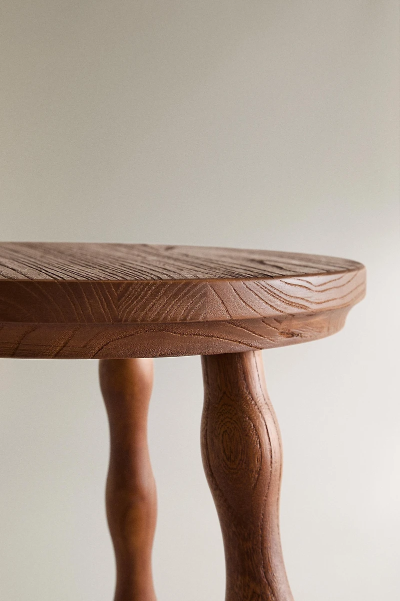 TABOURET BOIS D'ORME