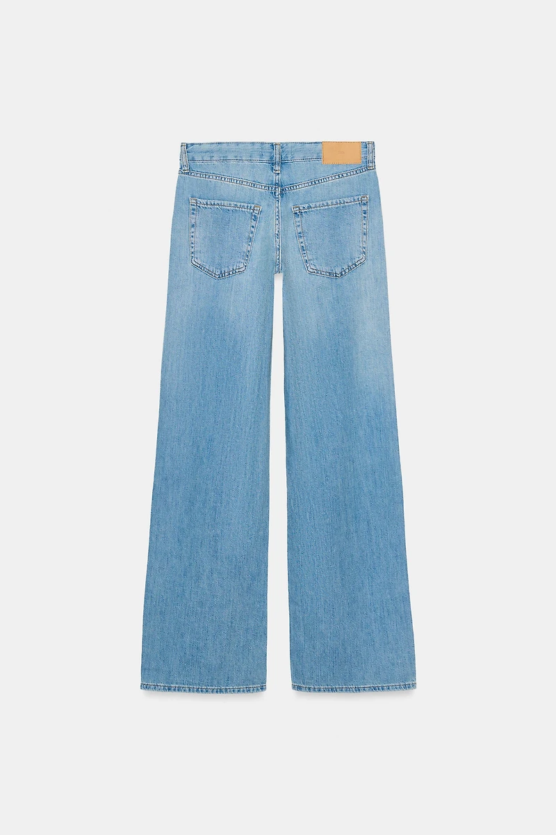 Z1975 LOW RISE WIDE LEG JEANS