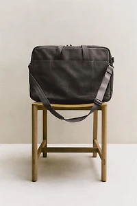 SPLIT SUEDE TRAVEL BAG