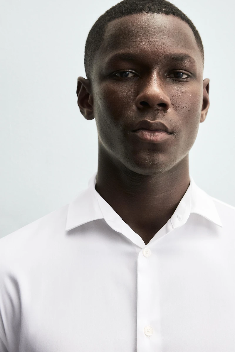 SLIM FIT FRENCH CUFF SHIRT
