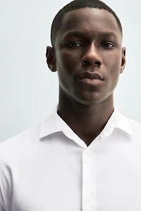 SLIM FIT FRENCH CUFF SHIRT