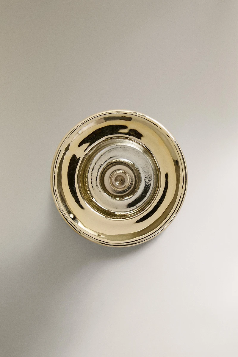 CHRISTMAS SHINY PORCELAIN TEALIGHT HOLDER