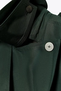 OVERSIZED WATER REPELLENT TRENCH COAT ZW COLLECTION