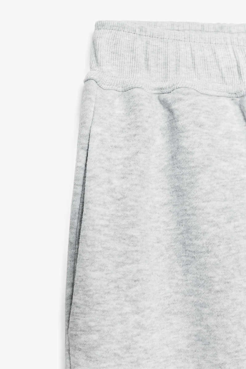 PANTALON EN MOLLETON BASIQUE