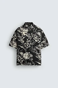 CHEMISE RELAXED FIT IMPRIMÉ FLEURI