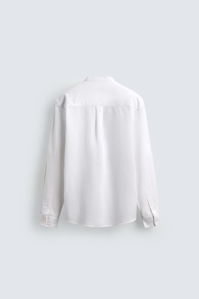 CHEMISE EN LIN ET COTON