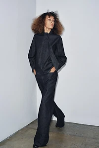 ZW COLLECTION WIDE LEG HIGH WAIST JEANS