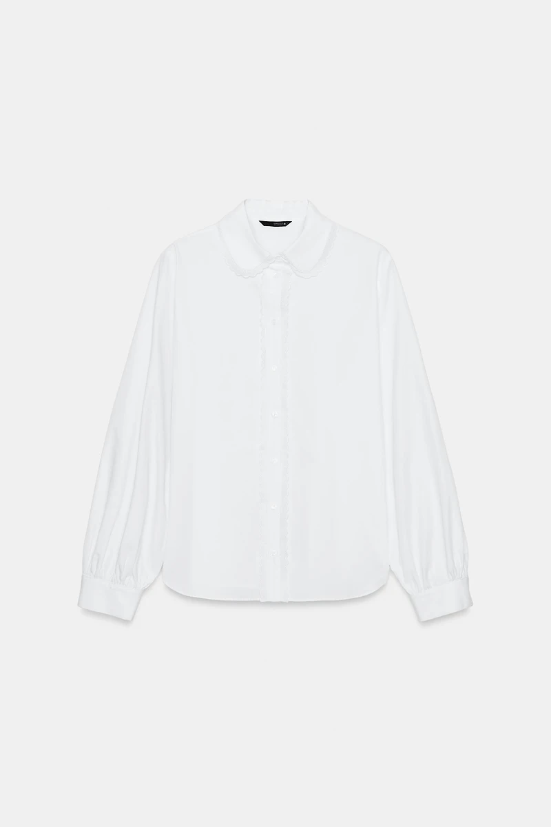 PETER PAN COLLAR SHIRT