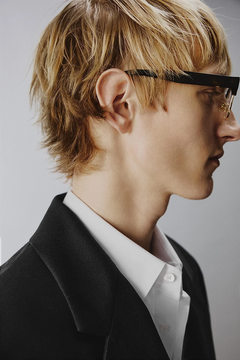 100% WOOL SUIT BLAZER