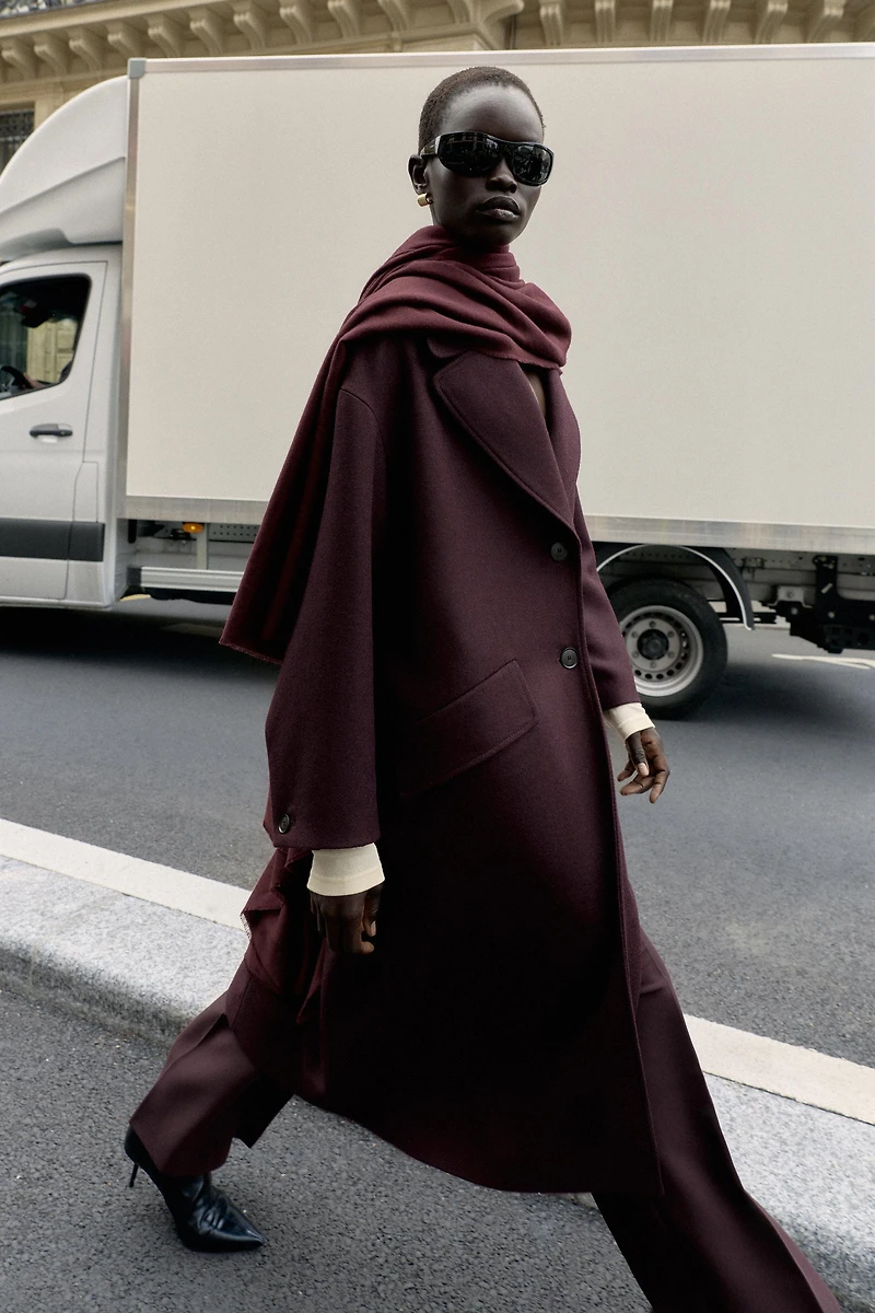 MANTEAU LONG OVERSIZE