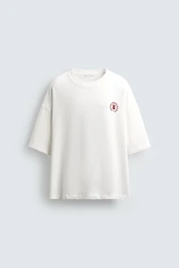 PRINTED TEXT T-SHIRT